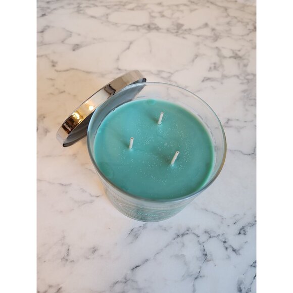 Bath & Body Works Fresh Winter Air Give Thanks 3-Wick Scented Candle 14.5 Oz Wit - Picture 5 of 6